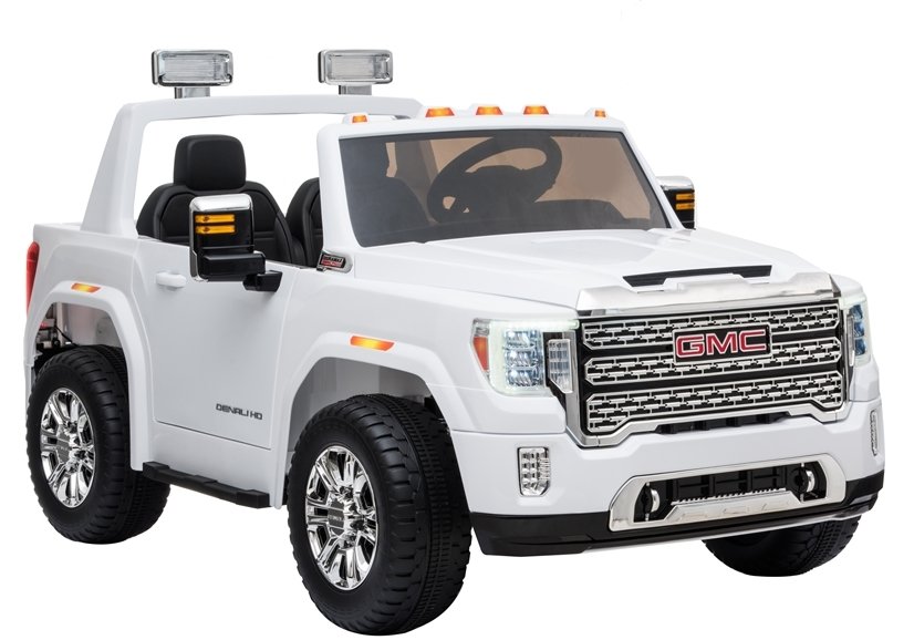 HračkyZaDobréKačky Elektrické autíčko GMC Denali bílé 5452
