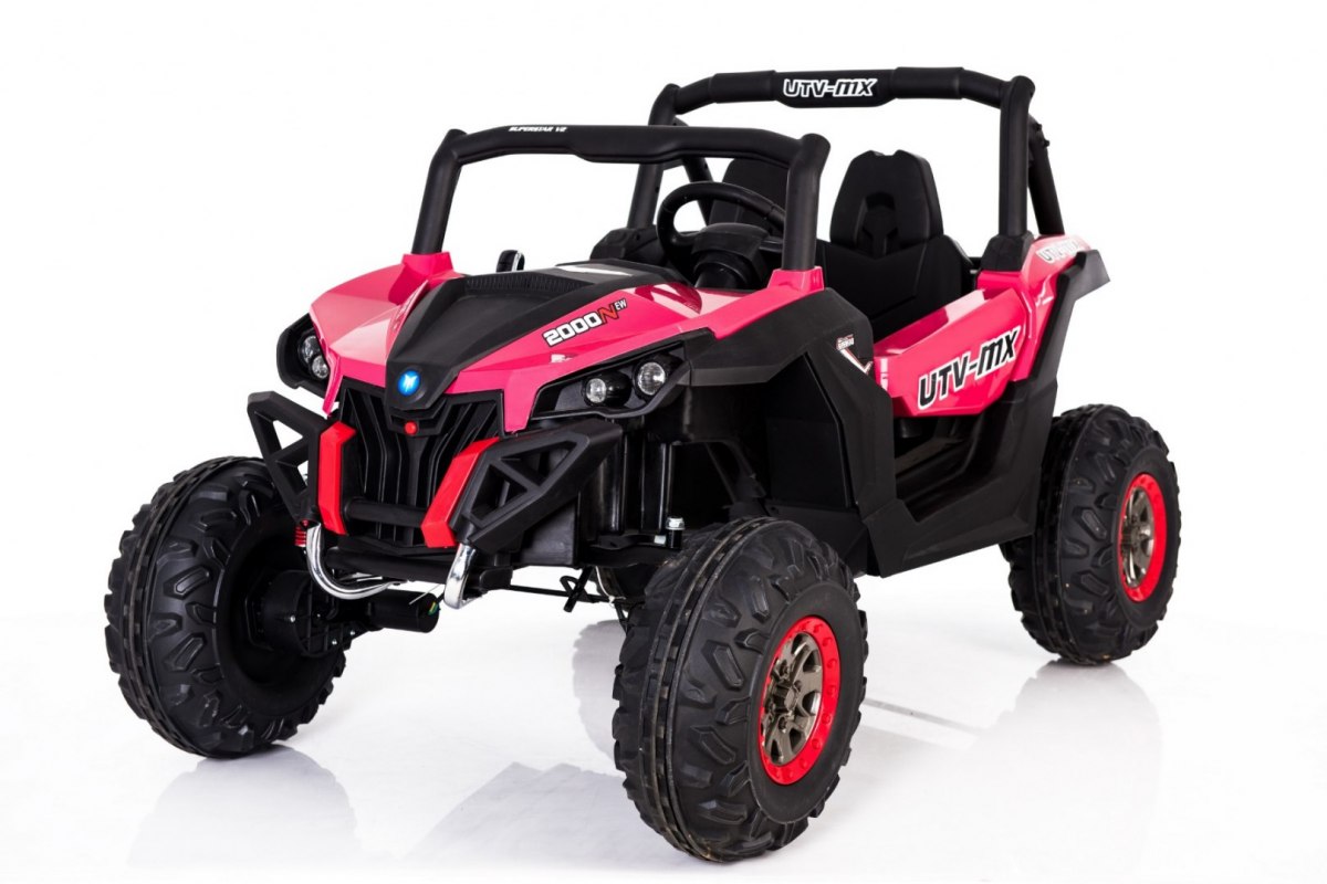 HračkyZaDobréKačky Dětská elektrická bugina 4x4 2.4GHz SuperStar růžová PA0161