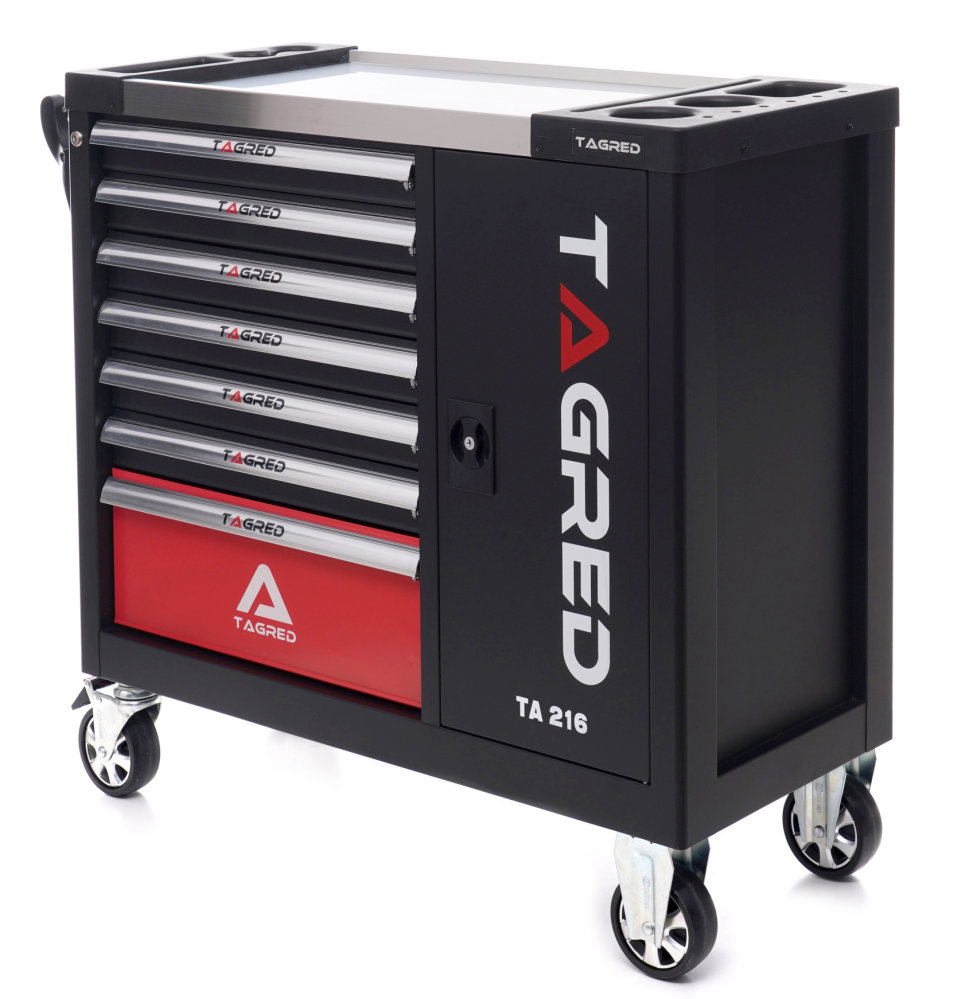 Dílenský vozík s nářadím 306 ks TA216 TA216