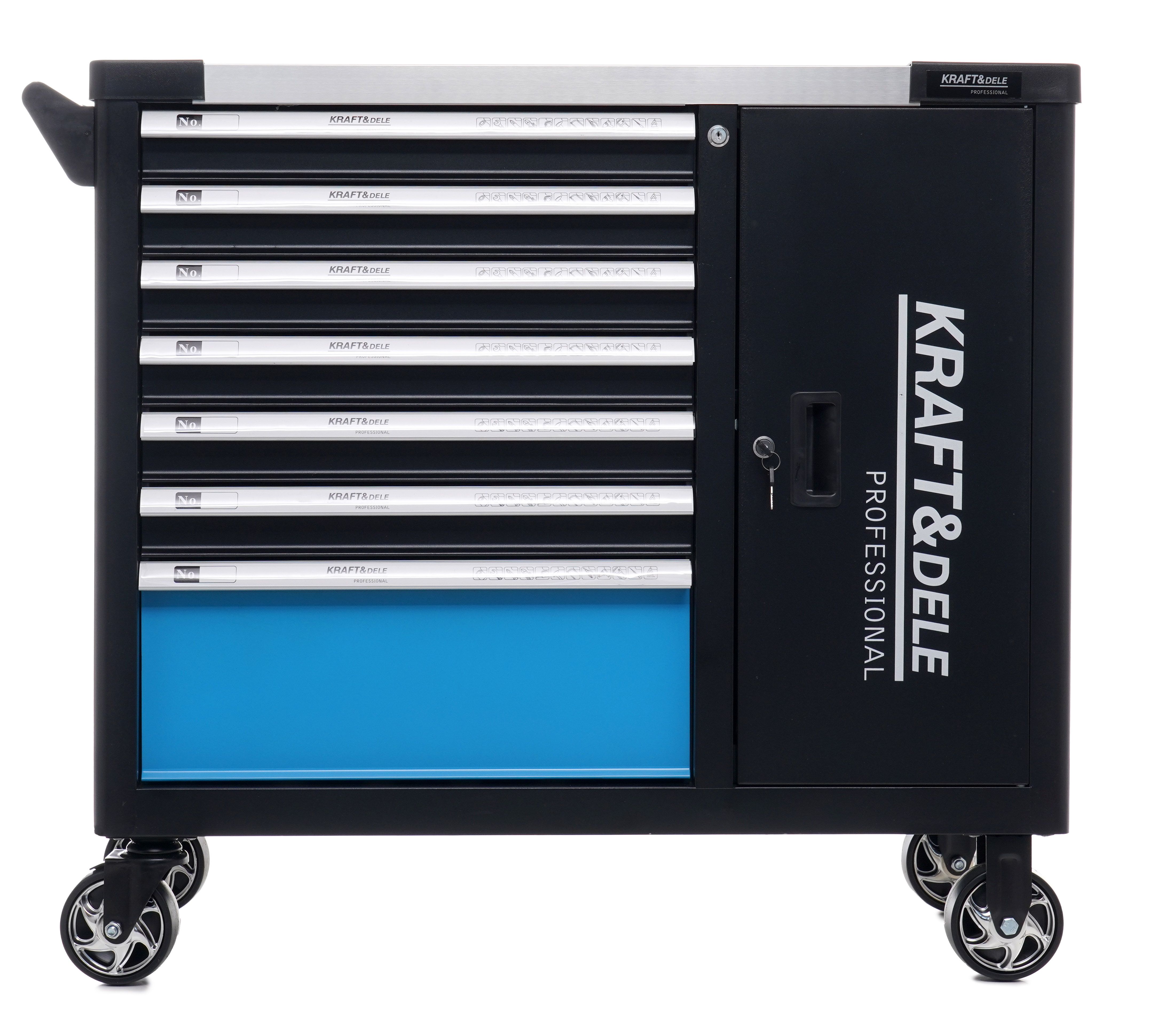 Dílenský vozík s nářadím 309 ks KD1069 KD1069