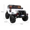 Pojazd Jeep All Terrain Bialy [46869] 1200