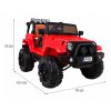 Pojazd Jeep All Terrain Czerwony [46883] 1200