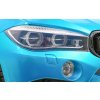 Elektrické autíčko BMW X6 M, 2 místné lakované modré 11