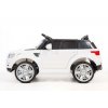 Elektrické autíčko Land Rapid Racer bílé EVA