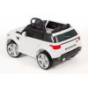 Elektrické autíčko Land Rapid Racer bílé EVA