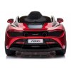 Dětské elektrické autíčko McLaren 720S lakované červené 2