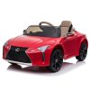 Elektrické autíčko Lexus JE1618 lakované červené