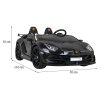 Elektrické autíčko Lamborghini SVJ DRIFT černé 1