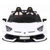Elektrické autíčko Lamborghini SVJ DRIFT bílé 2