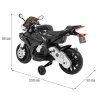 Dětská elektrická motorka BMW S1000 RR černá