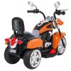 Elektrická motorka Chopper oranžová