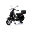 Dětská elektrická motorka Vespa černá