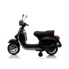 Dětská elektrická motorka Vespa černá