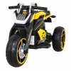 Dětská elektrická motorka Future žlutá 1
