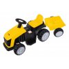 Elektrický traktor s přívěsem TR1908 žlutý 1