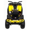 Dětská elektrická čtyřkolka X-MAX 607 žlutá
