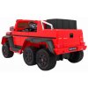 Elektrické autíčko Mercedes G63 6x6 červené 4