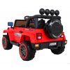 Elektrické terénní autíčko Full Time 4WD červené 5