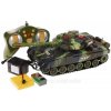 RC tank, 34 cm, zvuk zelený 1