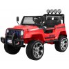 Ramiz Jeep Raptor 4x4, kožená sedačka, 2 místné červené 1