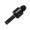 Bezdrátový bluetooth karaoke mikrofon černý