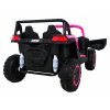 Elektrické autíčko Buggy UTV Strong 24 V-MAX růžové