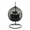 Zahradní houpací závěsné křeslo Zanzibar BLACK