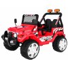 Elektrické autíčko Jeep Raptor, EVA kola, 2.4GHz červené 1