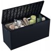 Zahradní úložný box EMILY STORAGE BOX 280L grafit
