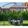 Zahradní slunečník EXCLUSIV 300 cm GREY