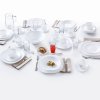 Jídelní servis Carine Neo White 100-dílů LUMINARC 1
