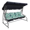 Zahradní houpačka 8078 NEW se zelenými listy 2