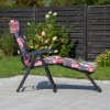 Polohovací zahradní lehátko Lena Lounger A098-01PB PATIO 2