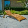 Dřevěné zahradní lehátko Larice PATIO 1