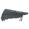Univerzální stříška na houpačku 8011 šedá