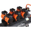 Bezolejový kompresor 100L / 3 x 1500W KD1394 11