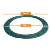 Aga Kryt pružin Ochranný pro trampolínu 250 cm (průměr 2,5 m), rozměr krytu 244-250 cm, Tmavě zelený