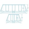 Nadzemní bazén Power Steel 404 x 201 x 100 cm BESTWAY 8