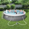 Nadzemní bazén s límcem a příslušenstvím Fast Set Gray 457 x 107 cm BESTWAY 3