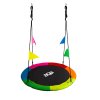 k16146 aga zavesny houpaci kruh 90 cm sestibarevny s vlajkami 1
