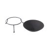mc4375 cast iron firebowl on metal stand dia50cm 1