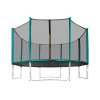 k14736 aga sport pro trampolina 366 cm tmave zelena ochranna sit zebrik 4