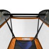 aga trampoline 122183 cm safety net orangemrrc0406orange 5
