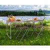 k13268 aga kempingovy skladaci set hnedy camping set