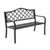 k16196 aga kovova zahradni lavice mr2003 127x60x89 cm 1