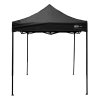 Aga Nůžkový stánek PARTY, ochranný, 3 x 3 m, černý, 3 bočnice