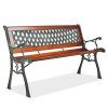 Zahradní lavice MC4413, 125x52x74 cm