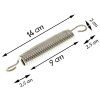 Sprężyna do trampoliny długość 14cm 8FT do 11FT
