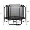 Trampolina ogrodowa SkyFlyer + drabinka 10FT 304cm