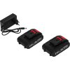 sekator akumulatorowy 21v 2ah x 2 szt ladowarka kd5091